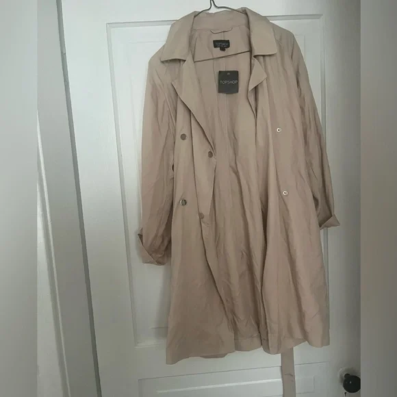 NWT Topshop trench coat - Picture 2 of 7